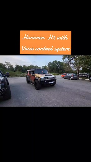 Hummer H2 Voise control system N more fun #CapCut #hummermalaysia #61autoservicescenter #jdm