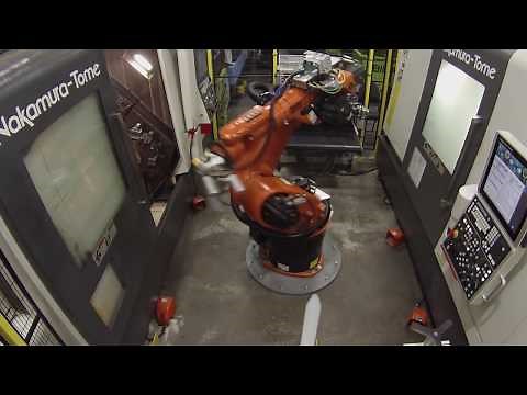 Nakamura CNC Machines with Kuka Robot
