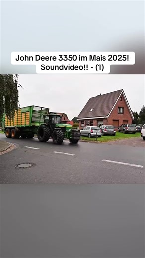 John Deere 3350 im Maisfeld 2025 – Ein Soundvideo