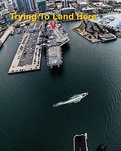 1.2M views · 19K reactions | Parachuting Onto Busy Aircraft Carrier | Frontline Diary | Facebook