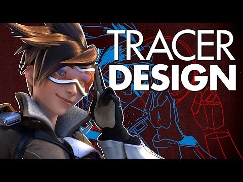 Tracer and Overwatch Character Design EXPLAINED - The ART!