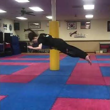 "Working on my hapkido falling."— Mackenzie Foy — 2019