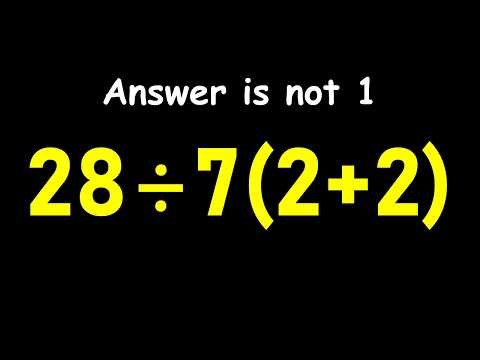 Only Geniuses Solve This Fast | PEMDAS Challenge