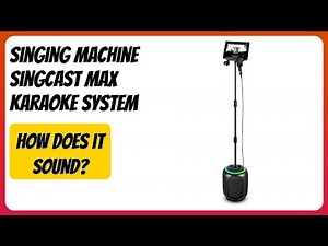REVIEW (2026): Singing Machine SingCast MAX Karaoke System. Features