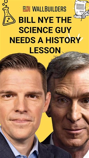 14K views · 859 reactions | Bill Nye could use a history lesson, let’s help. #wallbuilders #americanhistory #foundingfathers #truth #freedom #america #Science #NASA #BillNye #Constitution #ScienceFunding #PoliticalFact #CriticalThinking @billnye | WallBuilders | Facebook