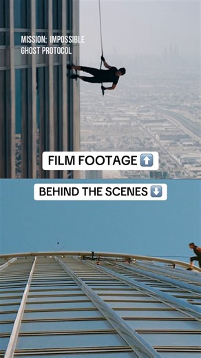 781K views · 16K reactions | Just another day at work 2,716 feet off the ground for #MissionImpossible - Ghost Protocol. #TomCruise | Mission: Impossible | Facebook