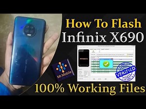 Infinix Note 7 X690 Firmware Flashing Rom Install - Dead Boot Repair / Red States Fix Hang Fix