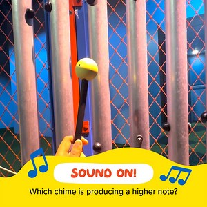 16K views | How do chimes bars produce different sounds and notes? ✨ Well, the shorter the length, the higher the pitch it produces. Unlock your child’s inner Beethoven by learning about the science of sounds with us today! Get your tickets here: https://www.gevme.com/scsonlinetickets. #KidsSTOPSG #kidsactivities #sgparents #sgkids #familyactivities | Kids STOP Singapore | Facebook