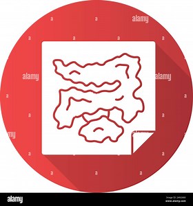 Game map flat design long shadow glyph icon. Virtual video, computer strategic game worldmap. Player location. World, land scheme, navigation. Cybersp Stock Vector Image & Art - Alamy