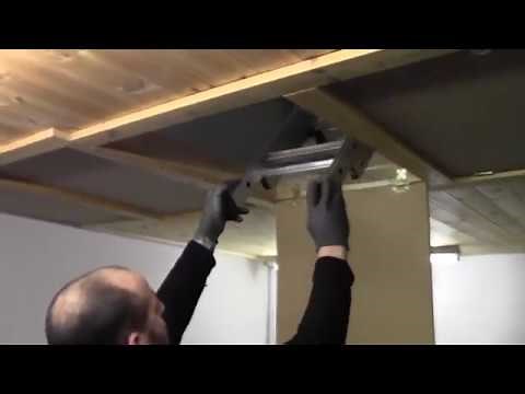 Youngman 302340 Spacemaker Loft Ladder Installation