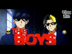 THE BOYS MEME | MASHLE MAGIC AND MUSCLES THUG LIFE MOMENT mash funny moments #theboysmeme #mash