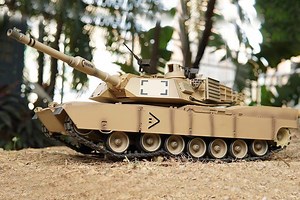 Heng Long USA M1A2 Abrams Upgrade Edition 1/16 Scale Battle Tank - RTR [HLG3918-001] Motion RC