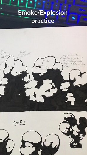 How to Draw Anime Smoke and Explosions | Art and Manga Tutorial