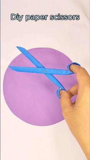 DIY Paper Scissors | Easy Origami Scissors Making | Paper Craft Idea | Craftpodia