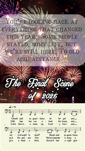 You Reached the Final Credits 🏆 #tuba #music #newyears #auldlangsyne #brass