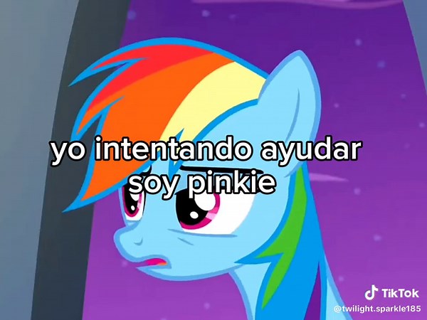 My Little Pony: Rainbow Dash llora