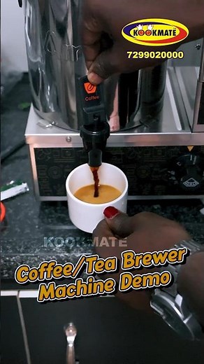 Commercial Electric Tea / Cofee / milk Machine | Automatic & Tea Coffee Decoction Brewer