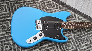 "This model is a benchmark for a beginner's electric guitar": Squier Sonic Mustang HH review