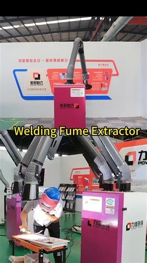 Welding fume extractor