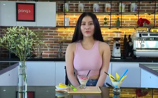 Pong's kitchen - How To Cook HOMEMADE SPRITE DRINKS - Beautiful girl Cooking