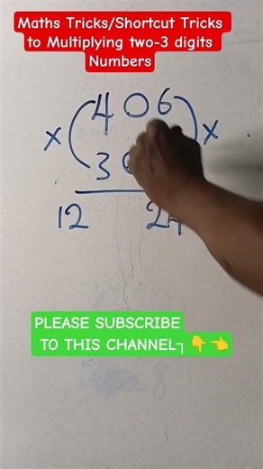 Math tricks/ shortcut Tricks to Multiplying two 3 digits Numbers #maths #iqtest #mathstricksmagic