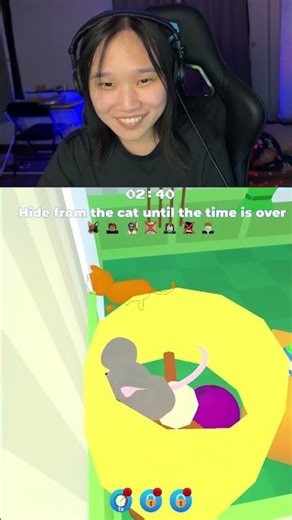 Car VS Mouse w/ Demi #roblox #shorts #funny #gaming