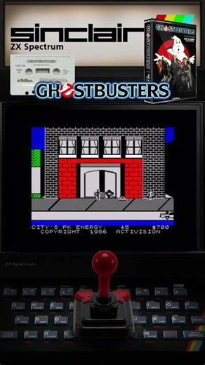 Ghostbusters - ZX Spectrum #zxspectrum #retrogames #ghostbusters #bestretrogames #nostalgicgames