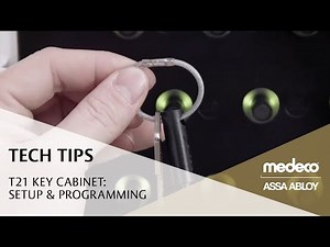 Medeco T21 Key Cabinet: Setup & Programming - Medeco Locks