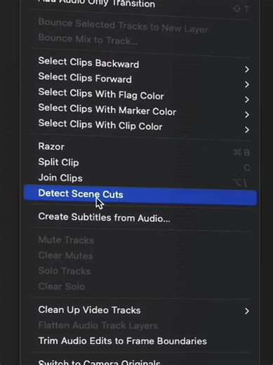 Detect Scene Cut/ edit fast both in Davinci resolve and premiere pro. as an editor some times we have to work with edited footages and cuting the clip in each and ever scene change takes a lot of time and patience but with just one clic you can cut at every scene change both in Adobe Premiere Pro and Davinci resolve. watch the video for more detailed instruction on how you can unlock this editing technique. #DaVinciResolve #premierepro #DavinciResolveShortcuts #premiereproshortcuts #creatorsearc