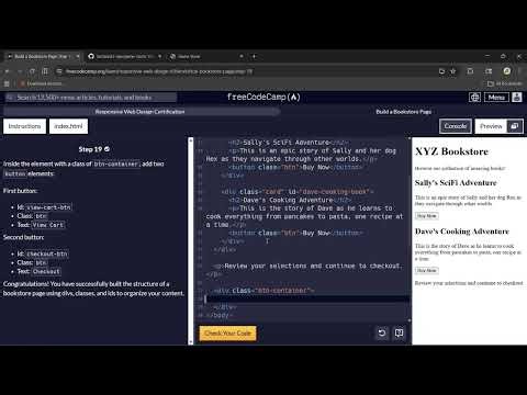 Building a Game Store Page | HTML Practice & freeCodeCamp Journey