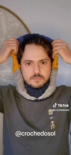 Tutorial de Crochê para Gorro com Gola