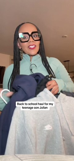 These are some of Julians back to school items. HIGH SCHOOL 😳 Super grateful for these and the many other blessings in our lives #backtoschool #shopping #haul #fyp #boymom