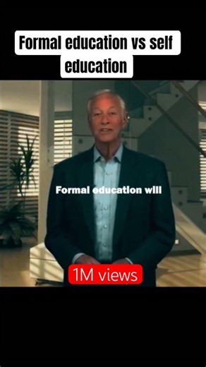 Formal education vs Self education—-