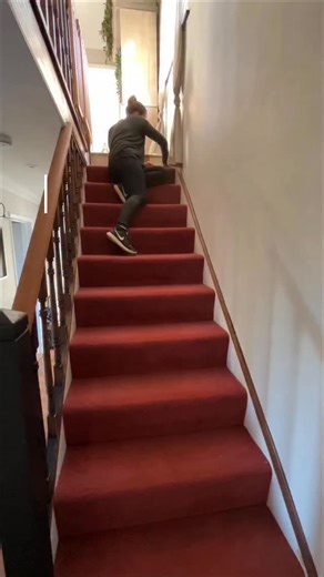 ad | A few years ago I did the @frenchicpaint browning wax faux wood hack on the stairs because it was the closest thing we had… but it was never meant for high traffic spots like stairs. Now that Drama Llama exists, we finally get that warm wood look in a way that actually lasts. I cleaned and scuff sanded the stairs a few weeks back, gave them a quick once over today, and here’s the updated method… Prep: • Sugar soap • Scuff sand • Base coat: Creme de la Creme (one or 2 layers depending on wha