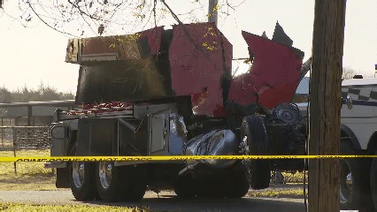 Oklahoma firefighters killed in crash while responding to fire