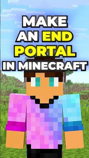 How to Make an End Portal in Minecraft