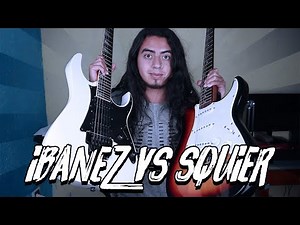 Ibanez RG 350 DX vs Fender Squier Bullet Strat - Guitar Solo Battle - 2020