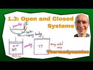 Thermo 1.3 - Open and Closed Systems, Surrounding