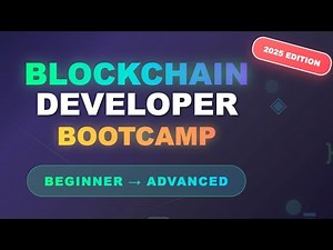 Blockchain Developer BootCamp 2025 | Complete Web3, Solidity & DApps Course (Beginner to Advanced)