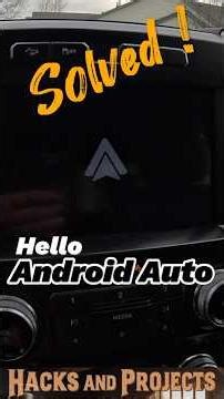 How I Connected Android Auto Wirelessly with Sync3 - Setup & Install Guide