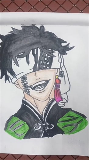 Draw Anime 🔥🔥#youtubeshorts #anime #viralanimedrawing