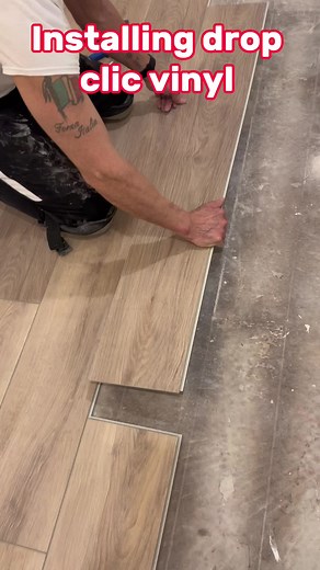 How to Install Vinyl Flooring: Drop Click Installation Guide