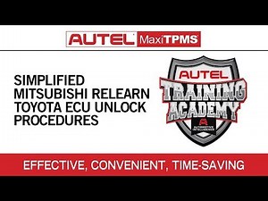 Mitsubishi Relearn／Toyota ECU Unlock by TS508 Wi-Fi