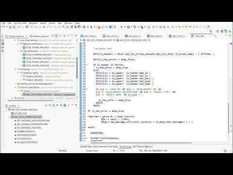 RAP Excel Upload & Download Part 4