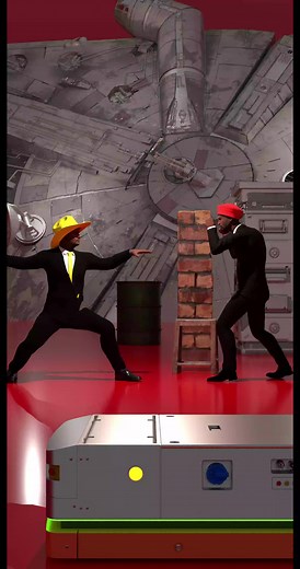 Museveni vs Bobi Wine: A Political Animation Showdown