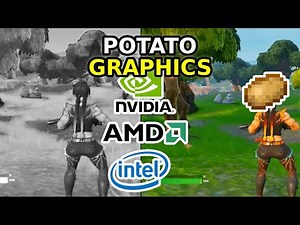How to GET *NEW* Potato Graphics FOR Fortnite! (NVIDIA INTEL AMD)