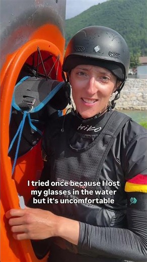 Paddling whilst wearing glasses 👓