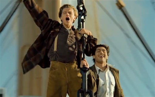 Titanic - I`m the king of the world - Full scene HD