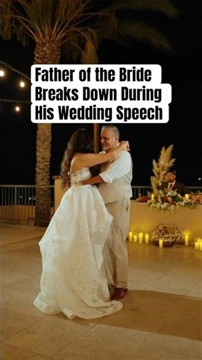 Father of the Bride Breaks Down In Tears During His Wedding Speech / The Retreat Corona Wedding