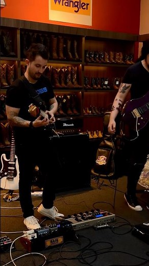 Tapping com a BOSS GT-8 em linha!